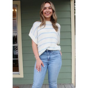 Striped Sweater Top